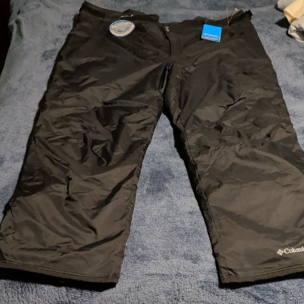 Columbia Men's Dark Charcoal Snow Pants 3XL New